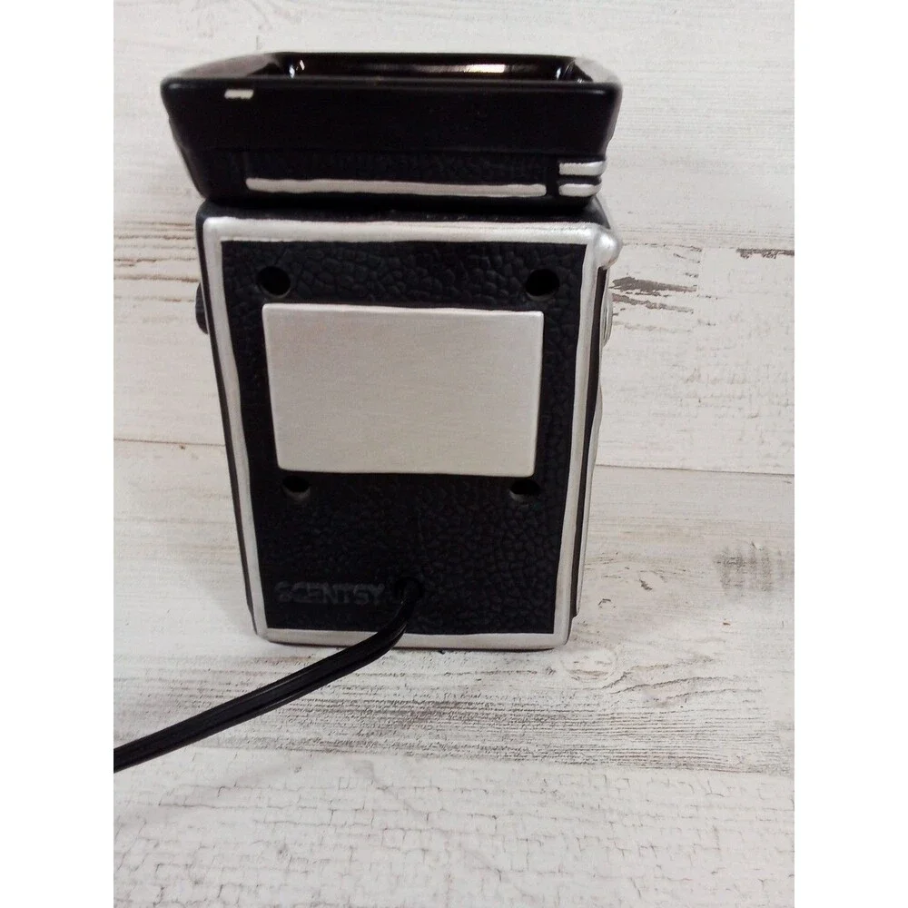 Scentsy Still Frame Antique Camera Retired Wax Warmer